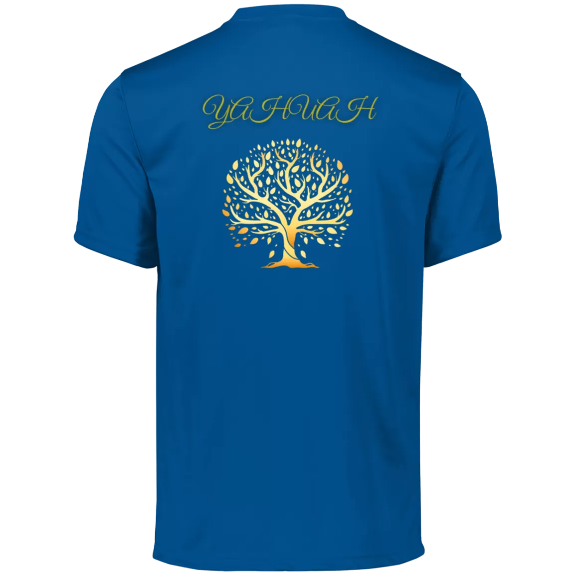 Yahuah-Tree of Life 01 Men's Designer Moisture Wicking T-shirt (10 colors)