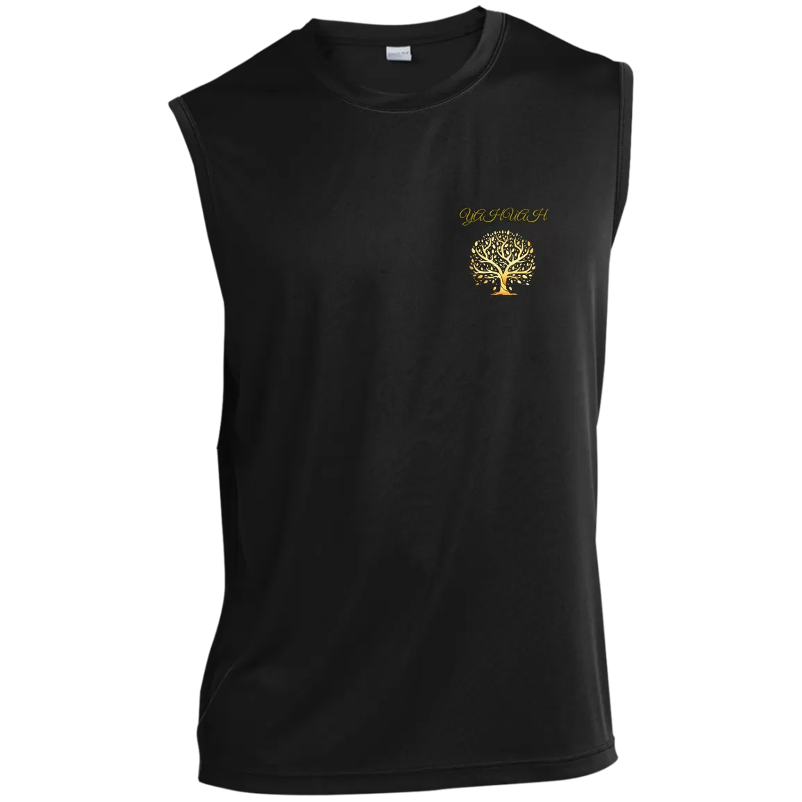 Yahuah-Tree of Life 01 Men’s Designer Sleeveless Performance T-shirt