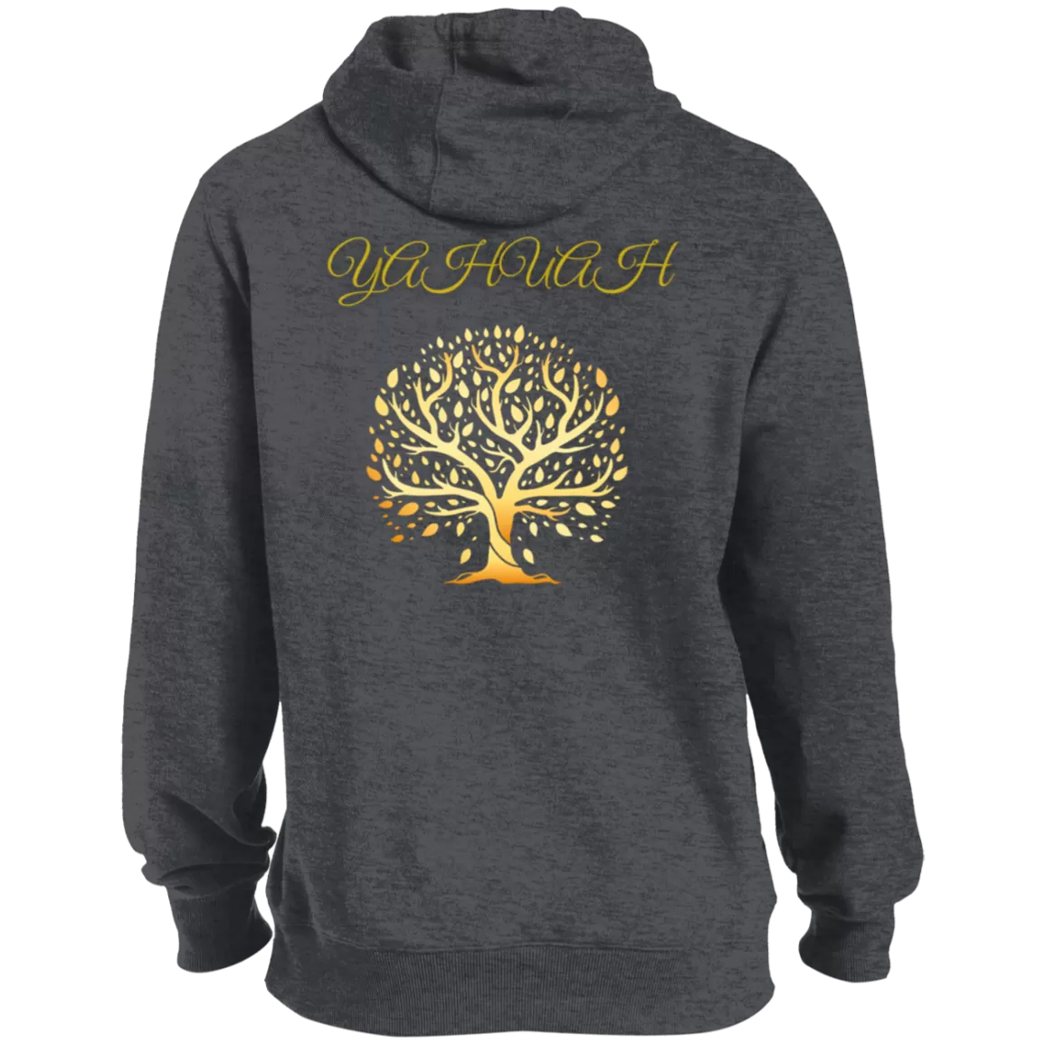 Yahuah-Tree of Life 01 Men's Designer Tall Pullover Hoodie (6 colors)