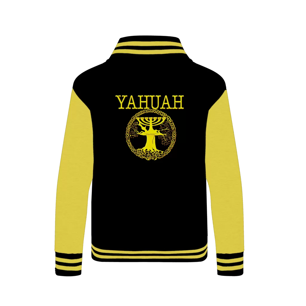 Yahuah-Tree of Life 02-01 Designer AWDis Varsity Jacket