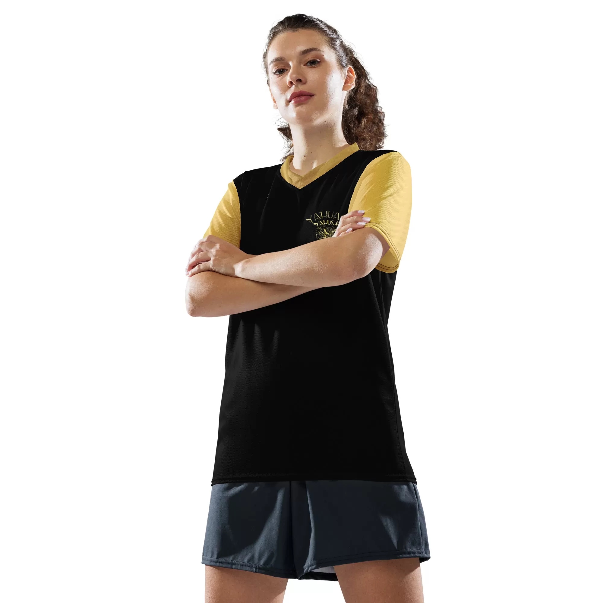 Yahuah Yahusha 01-05 Designer Recycled Unisex Soccer Jersey