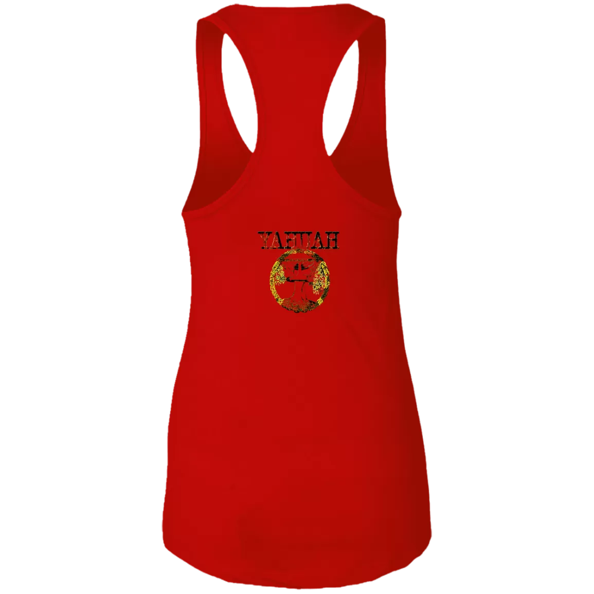 Yahuah Yahusha 04 Ladies Designer Ideal Racerback Tank Top (4 Colors)